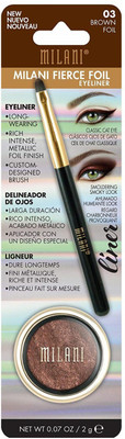 

Milani Fierce Foil Eyeliner, Brown Foil 0.25 g(Brown)