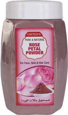 

United's Pure & Natural Rose Petal Powder 200 Grams For Face,Skin,Hair Care.(200 g)