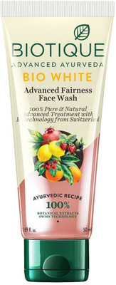 

Biotique White Advanced Fairness Face Wash, 100ml Face Wash(100 g)