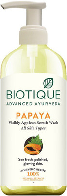 

BIOTIQUE BIO BIO PAPAYA VISIBLY AGELESS SCRUB FACE WASH 300ml Face Wash(300 ml)