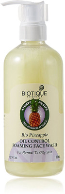 

Biotique Bio Pineapple Oil Control Foaming 300ml Face Wash(1 ml)