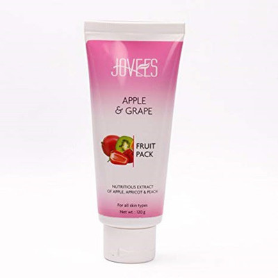 

Jovees Apple & Grape Fruit Pack Nutritious Extract of Apple, Apricot & Peach 120g Face Wash(120 g)