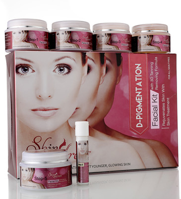 SKIN SECRETS D-PIGMENTATION FACIAL KIT 310g(6 x 51.67 g)