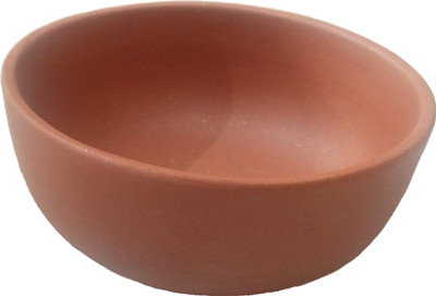 

Khadi Eco Basket Clay Small Bowl - Earthenware(Brown)