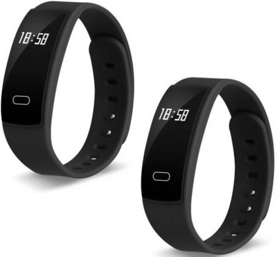 

ROQ Set Of 2 Fitness Band(Black, Pack of 2)