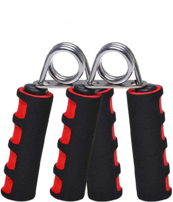 fosco Hand Fitness Power Grip With Softfoam Handle (Pack of 2) Red Hand Grip/Fitness Grip(Multicolor)