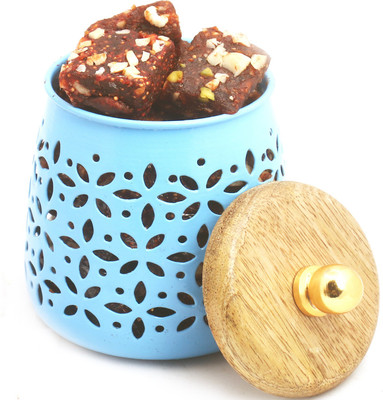 

Ghasitaram Gifts Hampers Blue Sugarfree Dates, Figs Bites Jar Combo(2)