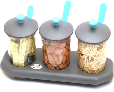

Ghasitaram Gifts Chocolate Hampers-Rio Set of 3 Almonds, Chocolate and Namkeen Box Combo(6)