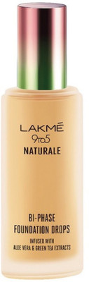 

Lakme 9 to 5 Naturale Foundation Drops Ivory Cream 18 ml Foundation(Ivory Cream, 18 ml)