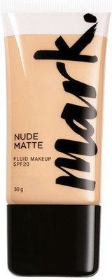 

Avon Mark Nude Matte Fluid Makeup SPF20 Foundation(Natural Beige, 30 g)