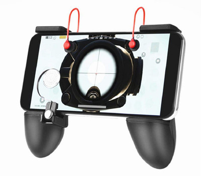 

RPM Euro Games PUBG Controller Mobile Gaming. L1R1 Buttons. Fortnite, PUBG Trigger Shooter Joystick Gaming Accessory Kit(Black, For Android, iOS)