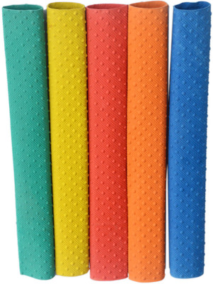 

Vizorr Quality Ergonomic Bat grip (Multi-Colour,Pack of 5) Ergonomic(Multicolor, Pack of 5)