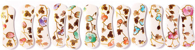 

AANJNEY TIC TAC PRINTED PINS Tic Tac Clip, Hair Clip, Hair Pin(Multicolor)