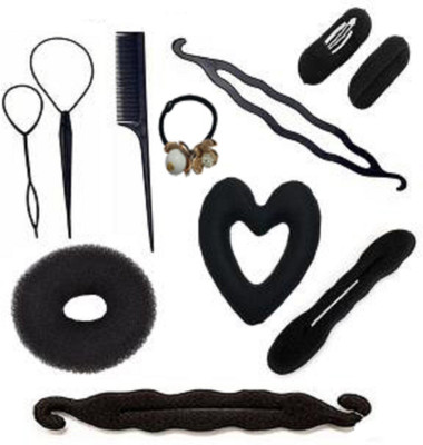 

nerr Full Bridal Hair Styling kit / Hair Accessories Hair Accessory Set(Black)
