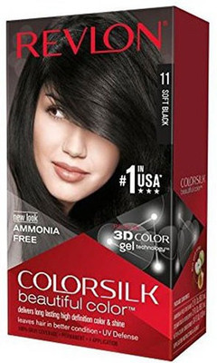 

Revlon Colorsilk Beautiful Color Soft Black Hair Color(Generic)