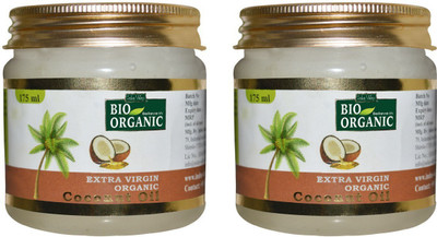 

Indus Valley BIO Organic Extra Virgin Coconut Oil - Twin Pack Hair Oil(350 ml)