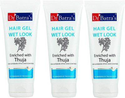 

Dr. Batra's Hair Gel Wet Look Enriched with Thuja (Pack of 3) Gel(100 g)