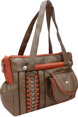 

Lifestyle Fashion Shoulder Bag(Brown, Orange)
