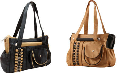 

Mystyle Retail Shoulder Bag(Black, Gold)
