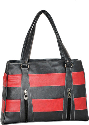 

MINAAR Shoulder Bag(Black, Red)
