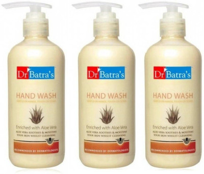 

Dr. Batra's Hand wash (Pack of 3)(0.3 L, Pump Dispenser, Pack of 3)