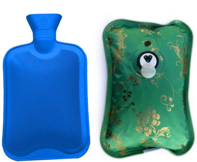 

CRETO New Original K -999 Pain Relief Combo pack of Electric Hot water bag and Non Electric Hot Water Bottle 1 L Hot Water Bag(Multicolor)