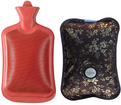 

CRETO Premium Quality Pain Relief Combo Pack of Electric Hot water bag and Non Electric Hot Water Bottle 1 L Hot Water Bag(Multicolor)