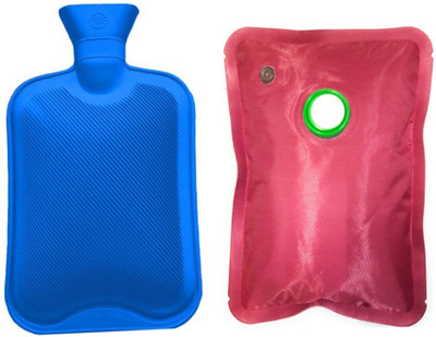 

CRETO Super Comfort E -55 Combo Pack of Electric Hot water bag and Non Electric Hot Water Bottle 1 L Hot Water Bag(Multicolor)