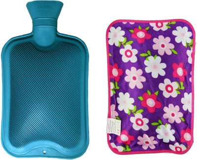 

CRETO Pain Reliever T -009 Combo Pack of Electric Hot water bag and Non Electric Hot Water Bottle 1 L Hot Water Bag(Multicolor)