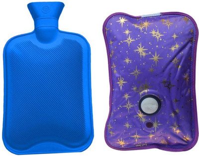 

CRETO Pain Reliever 2 Pack Combo of Electric Hot water bag and Non Electric Hot Water Bottle 1 L Hot Water Bag(Multicolor)