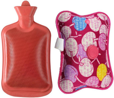 

CRETO Doctor Choice T -99 Combo Pack of pain Relief Electric Hot water bag and Non Electric Hot Water Bottle 1 L Hot Water Bag(Multicolor)