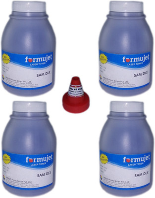 

Formujet Sam Delux Toner Powder 75g - Set Of 4 Compatible For Samsung SAM 1610 / 1710 / 4200 / 4300 / 2850 / 3050 / 1043 / 101 Single Color Ink Toner Powder(Black)