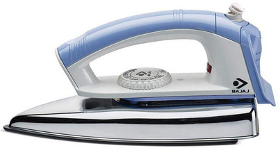 Bajaj New Popular 750 Dry Iron(Ceramic White)