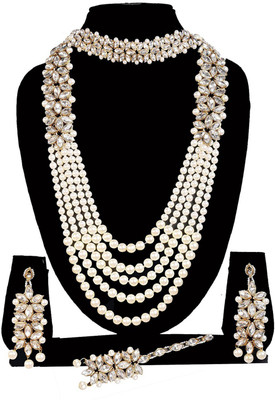 CATALYST Copper White Jewellery Set(Pack of 1)