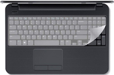 

Empower Earth Durable Premium Quality 100% Genuine All 15.6 Inches Laptop Keyboards Keyboard Skin(Transparent)