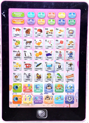 

TALKING GANESHA Hello Kitty Learning PAD toy for kids with 14 Touch features (Multicolor)(Multicolor)
