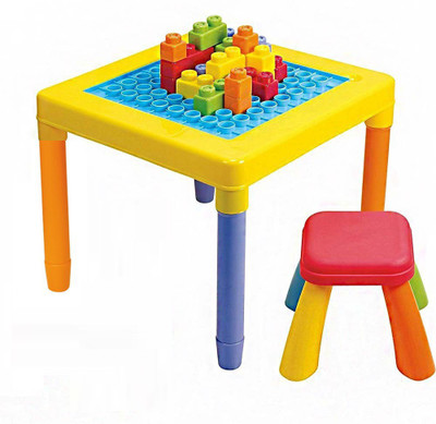 

Playgo My Play Table with Chair(Multicolor)