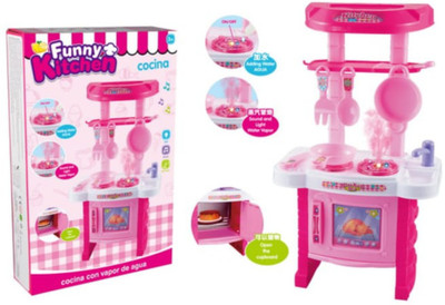 

Tiny2Tall Kitchen with Steam and Smoke(Multicolor)
