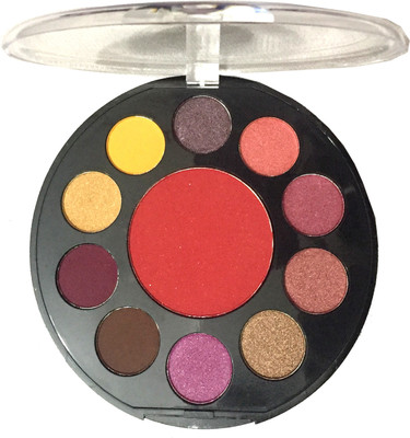 

LUV-LI IMPORTED PROFESSIONAL 10 EYE SHADOW, 1 BLUSHER GLAMOUR KIT