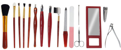 

Bueno 17 IN 1 Pedicure And Manicure Tool, Manicure Tools Set, Beauty Accessories, Professional Pedicure And Manicure Tools For Salon And Parlour Use, Pack Of 1(30 ml, Set of 17)