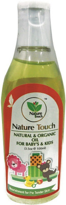

Nature Touch Natural and Organic Oil For Babies and Kids(100 ml)