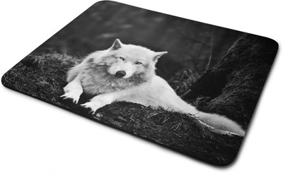 

Rawpockets Mouse Pad ' Wolf ' Printed Mouse Pad|Printed Mouse pad|Rubber Mouse Pad|Laptop and Desktop Accessories|Designer Mouse pad|Non Woven Fabric Mousepad(Multicolor)