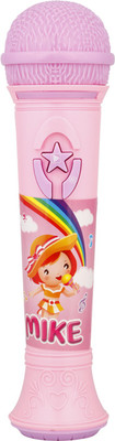 

Krireen Musical Microphone Singing Mike Toy with Lights and Clear Sound(Multicolour)(Pink)