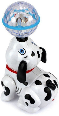 Fabofly Cute Dancing Dog with Reflected 3D Lights & Wonderful Music for Kiddzz(Multicolor)