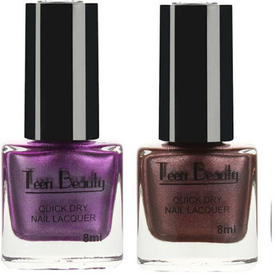 

Teen Beauty Teen Beauty's - Beyond Beauty Combo (Pack Of 2) Metallic Nail Enemels 114, 106(Pack of 2)