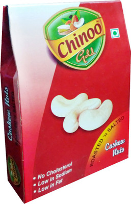 

Chinoo Premium W-240 Roasted Cashew Nuts 250g Cashews(250 g, Box)