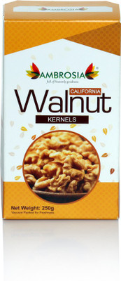 

AMBROSIA PREMIUM CALIFORNIA WALNUT KERNELS Walnuts(250 g, Vacuum Pack)