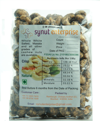 

synut enterprise BlackPepper Cashews(250 g, Pouch)