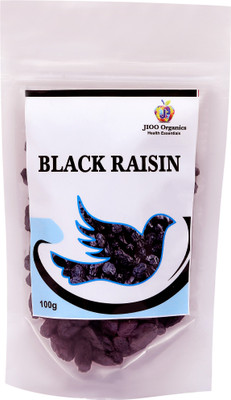 

Jioo Organics Black Raisin_Pack Of 100 Grams Raisins(100 g, Pouch)