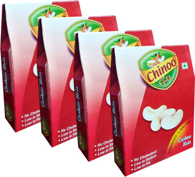 Chinoo Premium W-240 Roasted Cashew Nuts 250g Cashews(1000 g, Box)